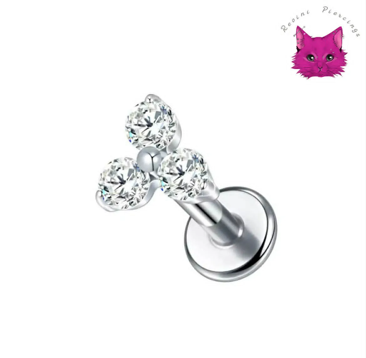 [PJ-DF-TT-S-16-8-C-S-9] Trinity (Silver, Small)