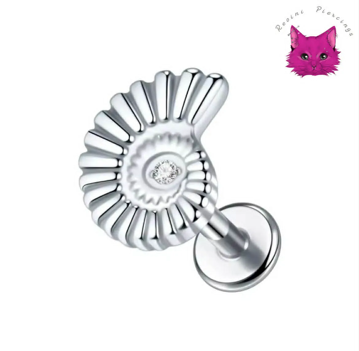 [PJ-DF-TT-S-16-8-C-10] Sea Shell (Silver)