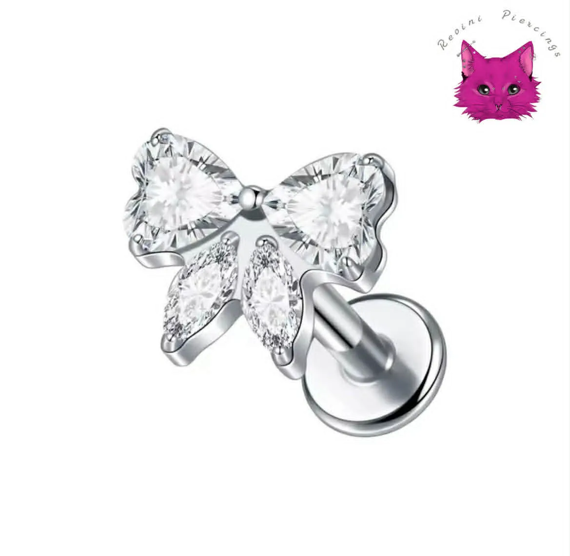 [PJ-DF-TT-S-16-8-C-15] Bow (Silver)